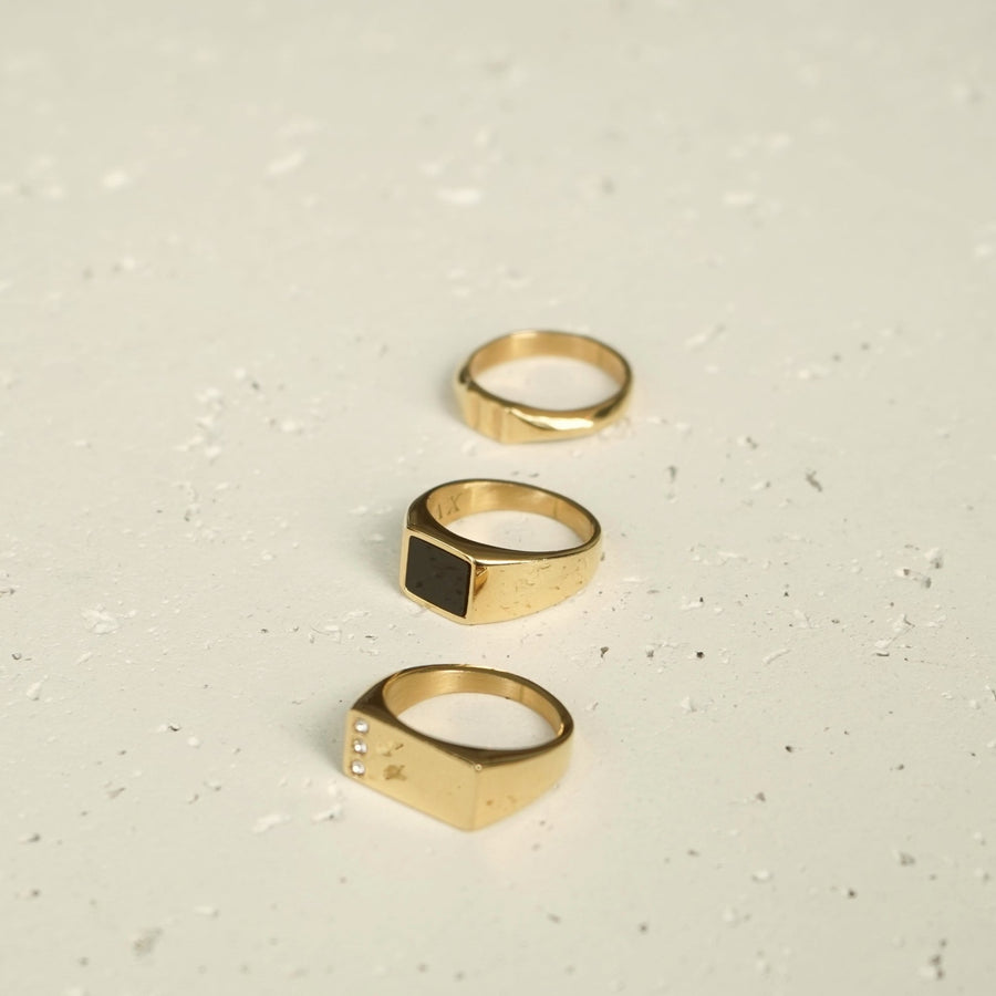 Essential Rings Set (Gold)