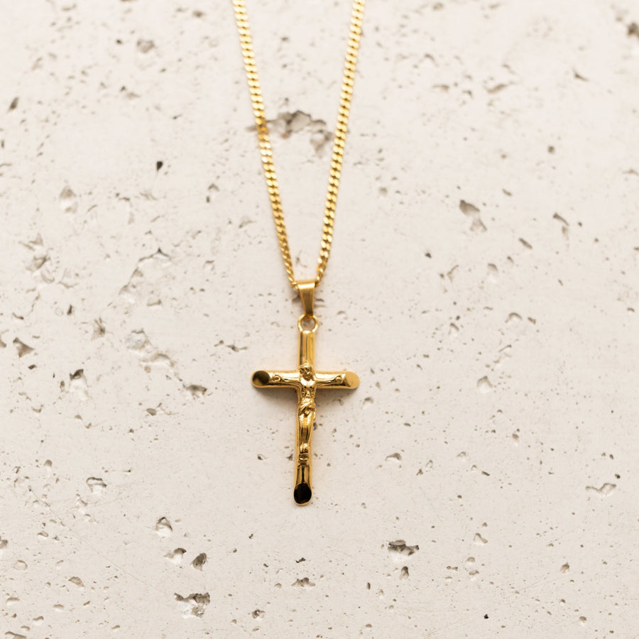 Crucifix Pendant (Gold)