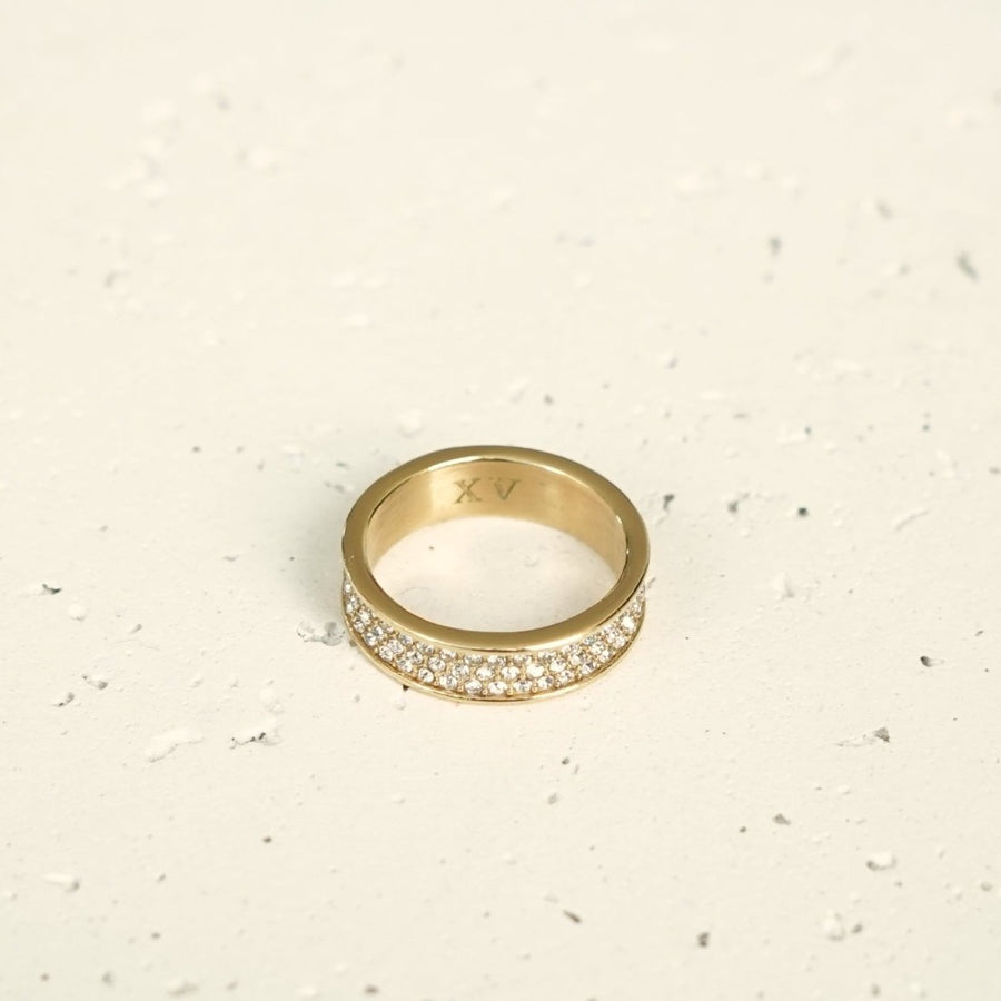 3 Layer Diamond Ring (Gold)